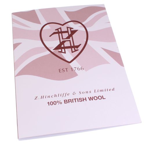 132. British Wool - Shade Card