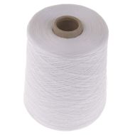 109. 1-Ply Mercerised Cotton - White 371
