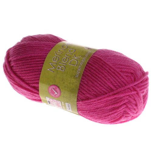119. DK Merino Wool - Fuchsia 787